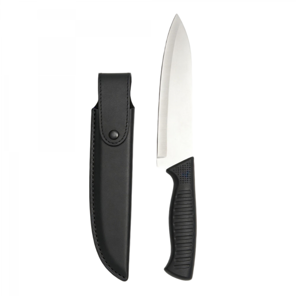 Portable Paring Knife with Leather Sheath