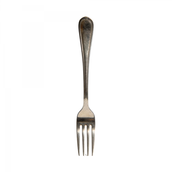 12-Piece European Embossed Handle Stainless Steel Dinner Fork