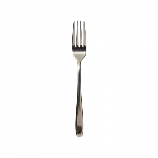 12-Piece Simple Smooth Stainless Steel Dinner Fork