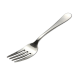 12-Piece Minimalist Matte Finish Stainless Steel Dinner Fork